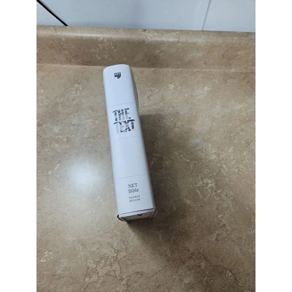 NET, The TEXT Bible, Hardcover, Comfort Print Wide Margins‎ Journaling Bible